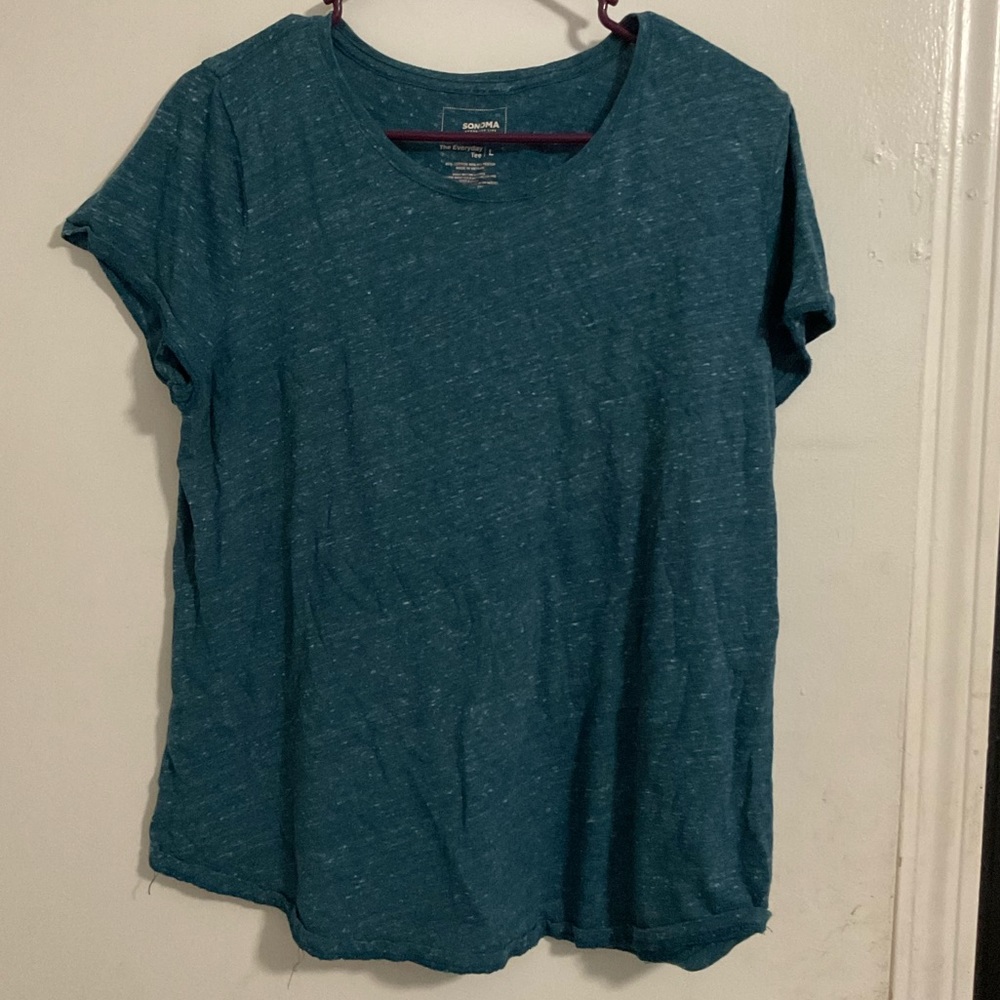 American Vintage  Sonoma Short Sleeve T-Shirt in Blue